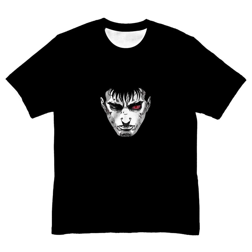 Berserk Guts Angry Visage Anime Apparel