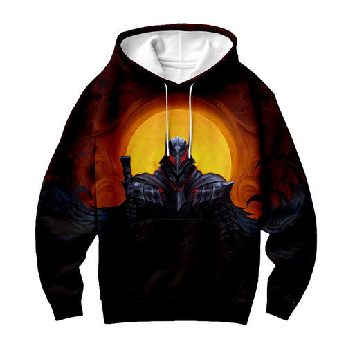 Berserk Guts Armored Knight Front Anime Apparel