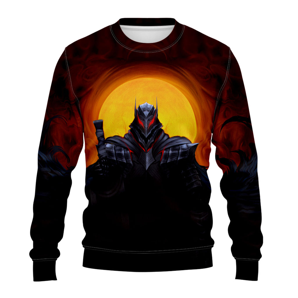 Berserk Guts Armored Knight Front Anime Apparel