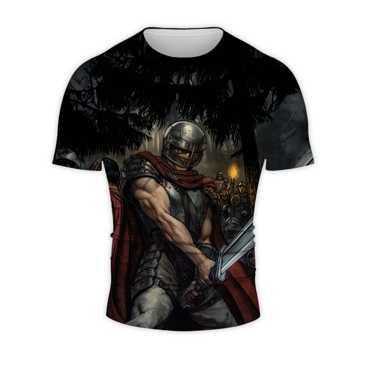 Berserk Guts Armored Sword Combat Anime Apparel