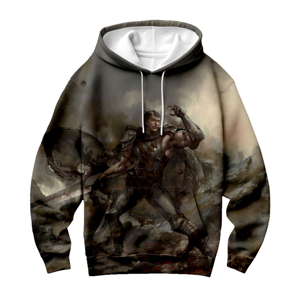 Berserk Guts Berserker Amid Ruins Anime Apparel