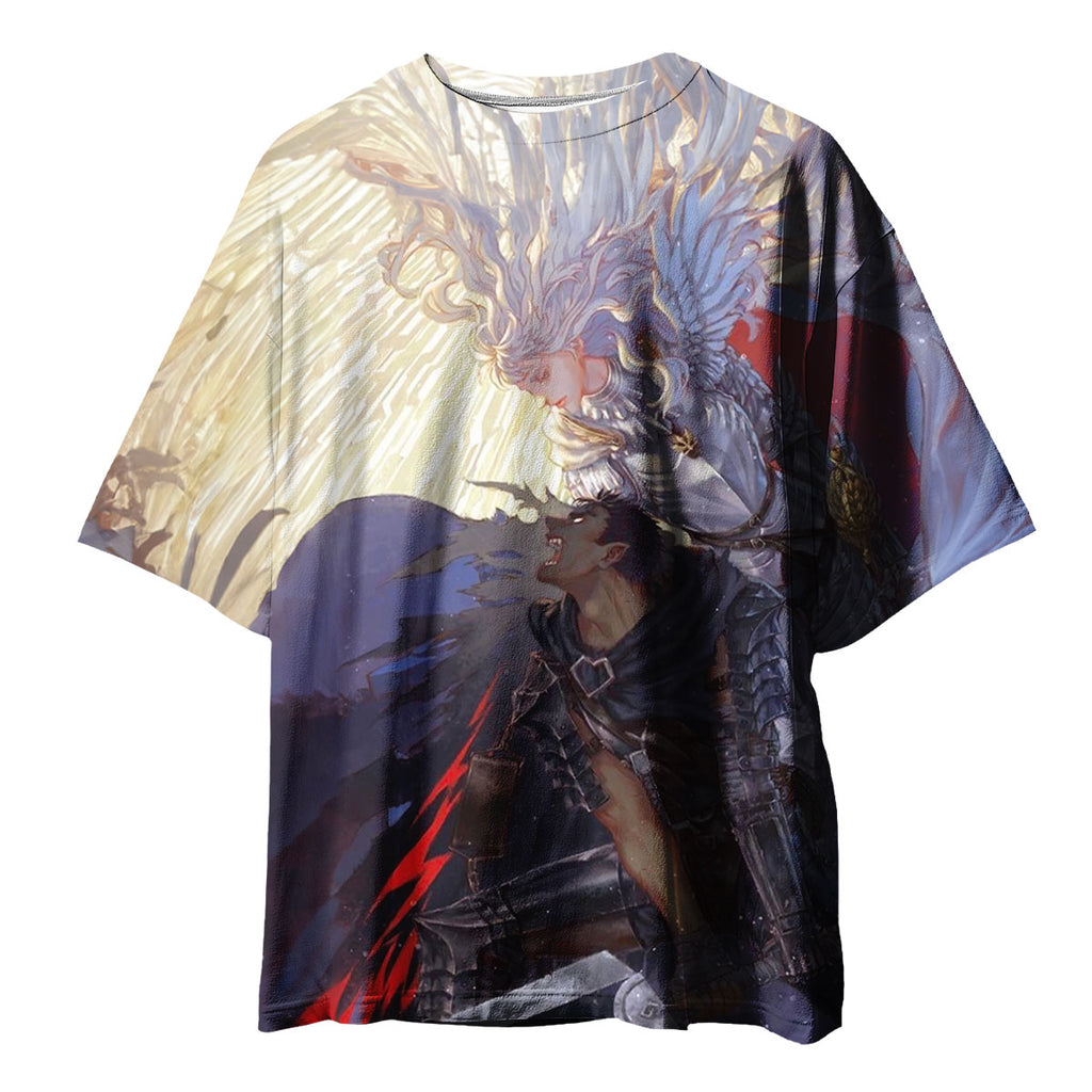 Berserk Guts Griffith Dramatic Clash Anime Apparel