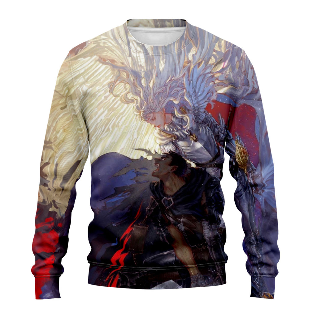 Berserk Guts Griffith Dramatic Clash Anime Apparel