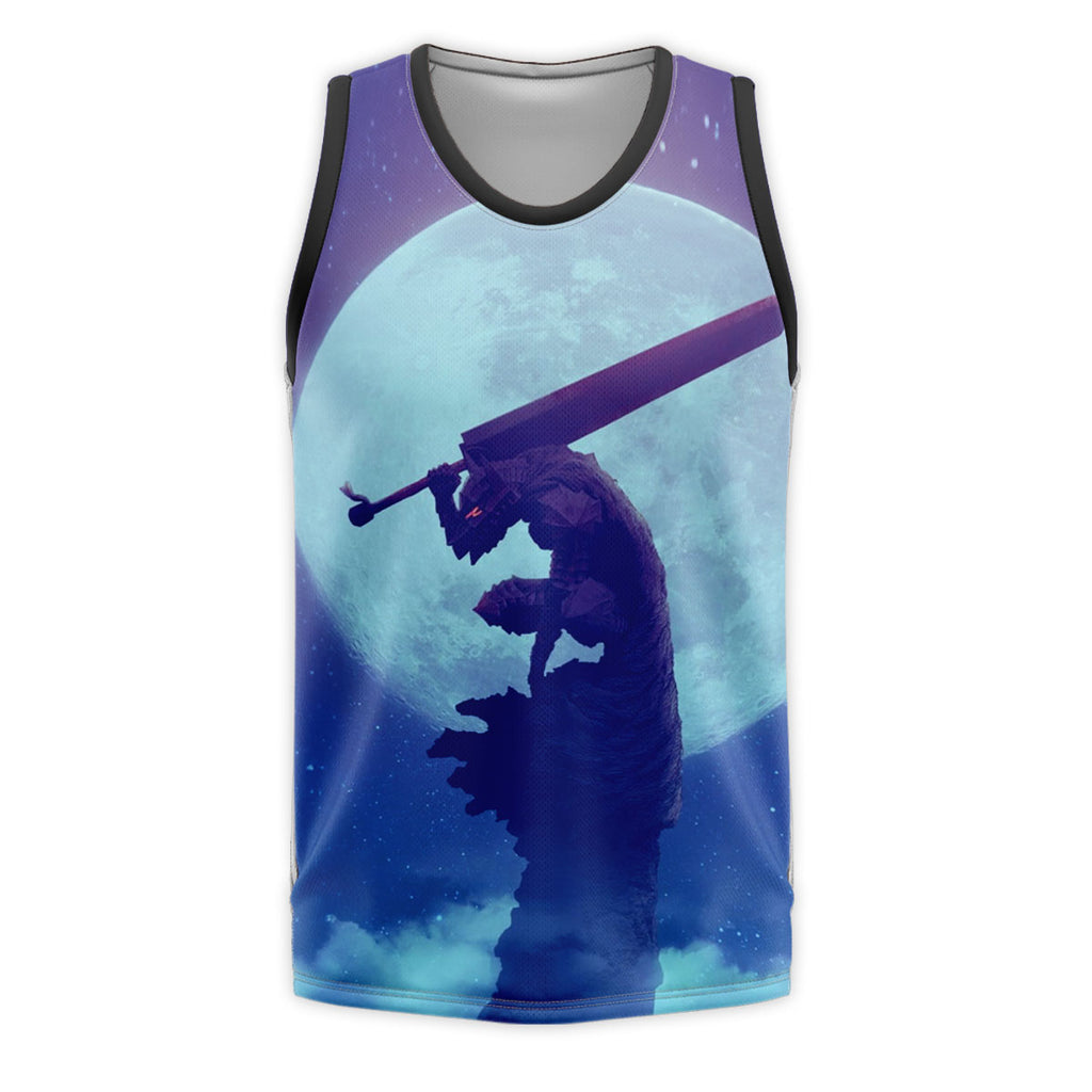 Berserk Guts Moonlit Greatsword Battle Anime Apparel