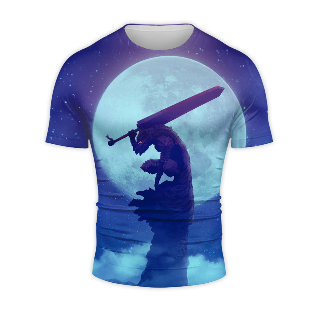 Berserk Guts Moonlit Greatsword Battle Anime Apparel