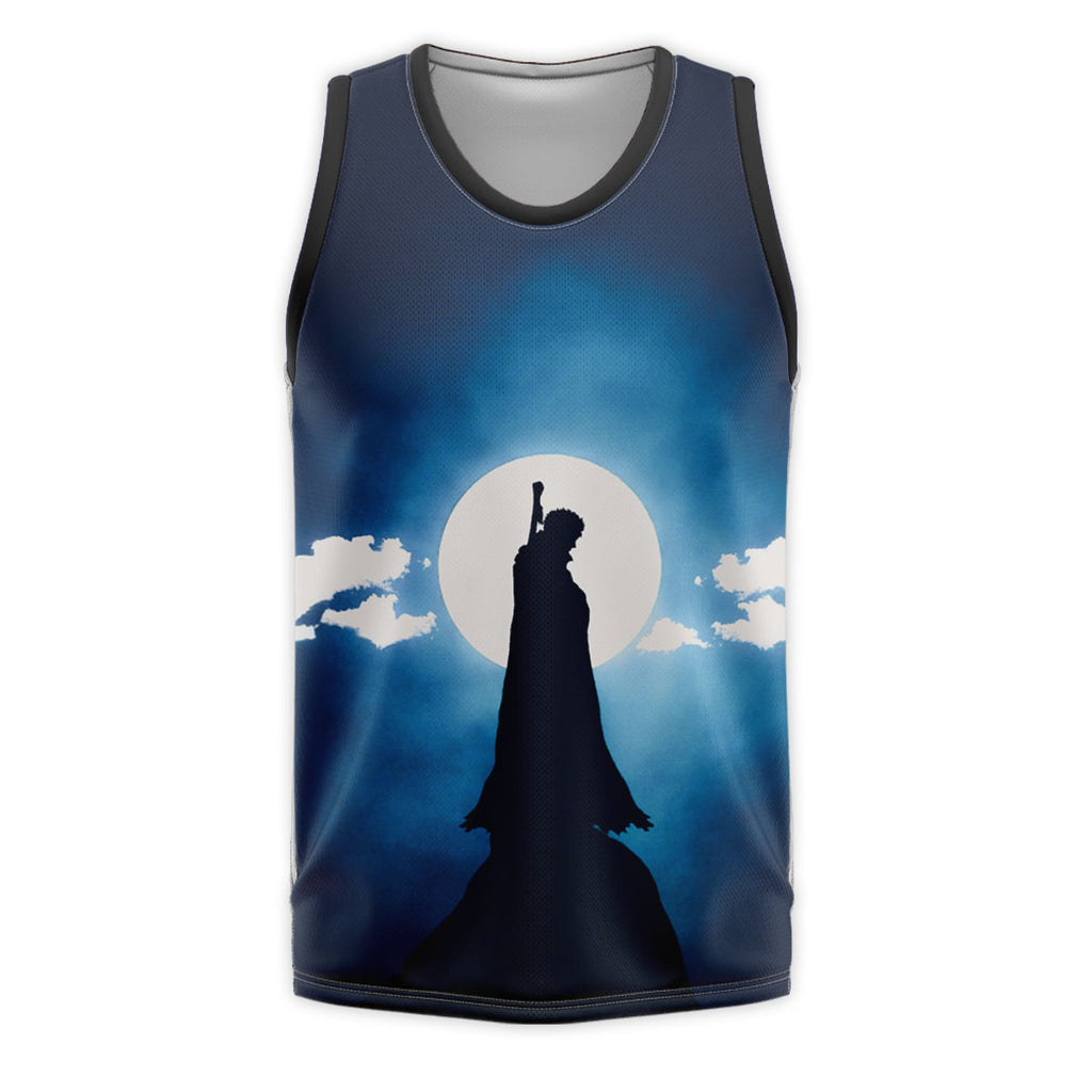 Berserk Guts Mountain Berserker Silhouette Anime Apparel