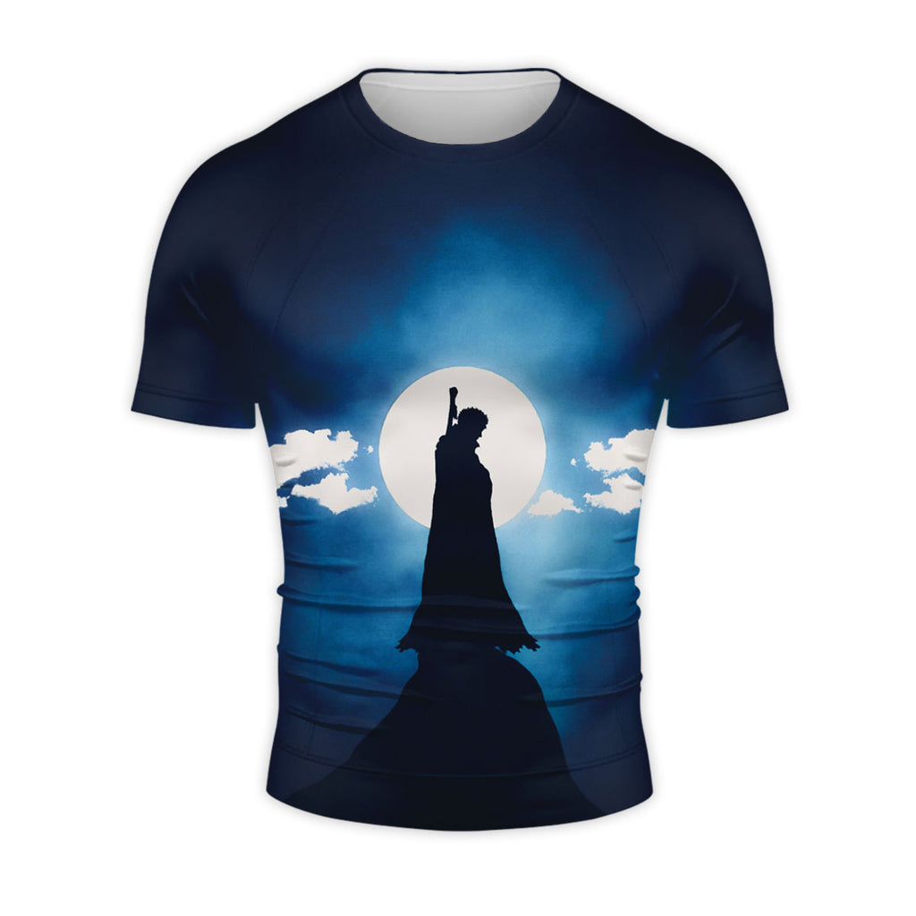 Berserk Guts Mountain Berserker Silhouette Anime Apparel