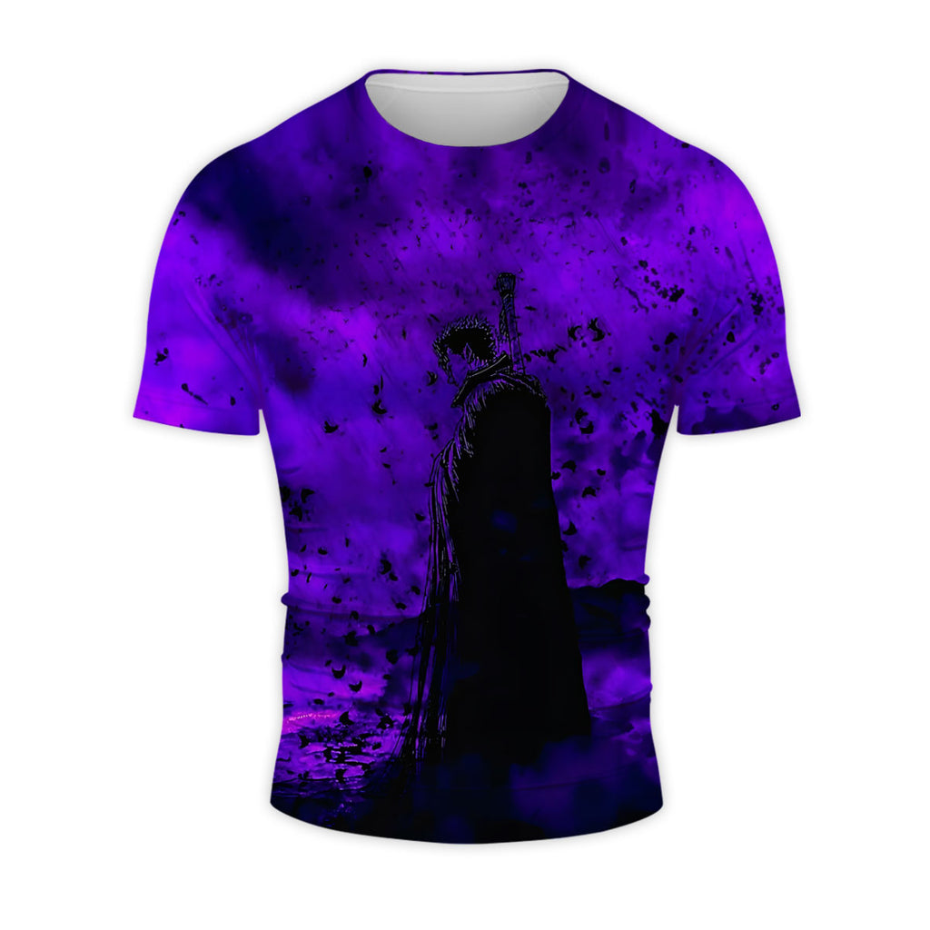 Berserk Guts Purple Mist Anime Apparel