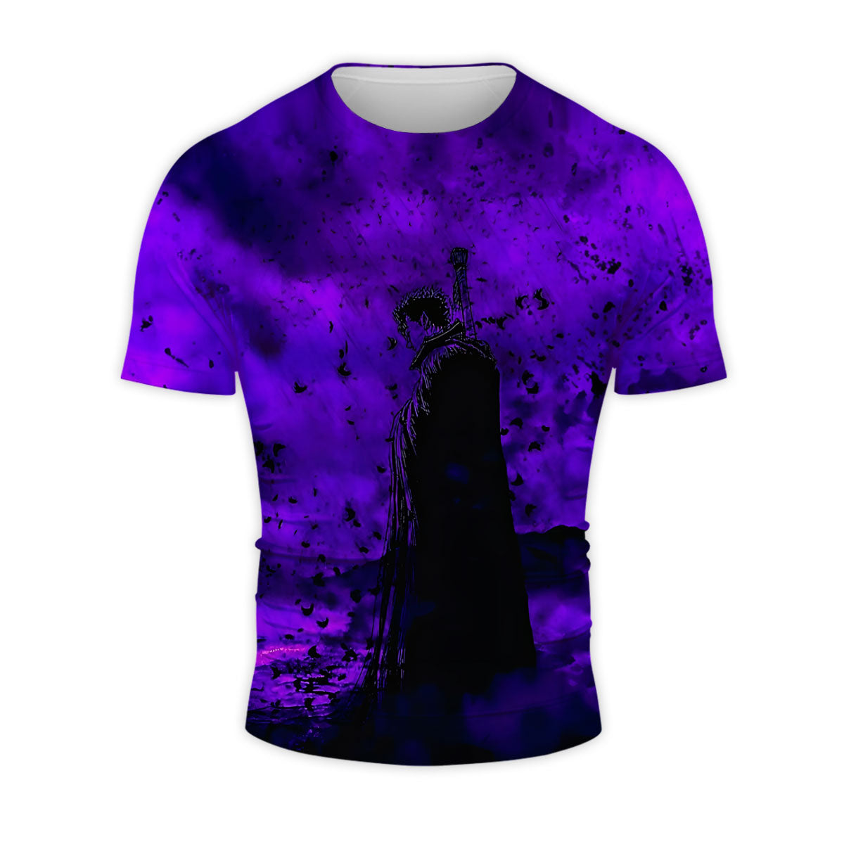 Berserk Guts Purple Mist Anime Apparel