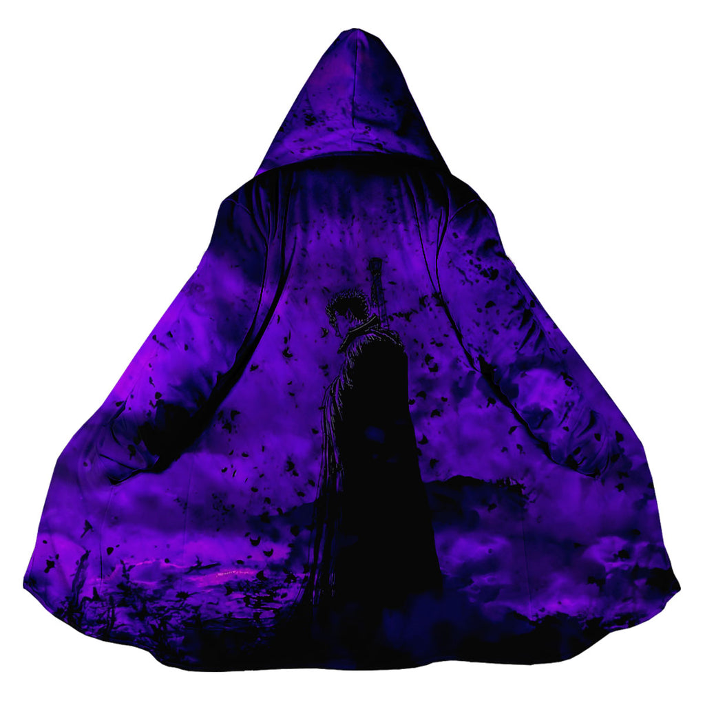 Berserk Guts Purple Mist Anime Apparel
