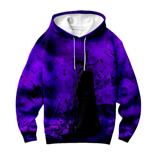 Berserk Guts Purple Mist Anime Apparel