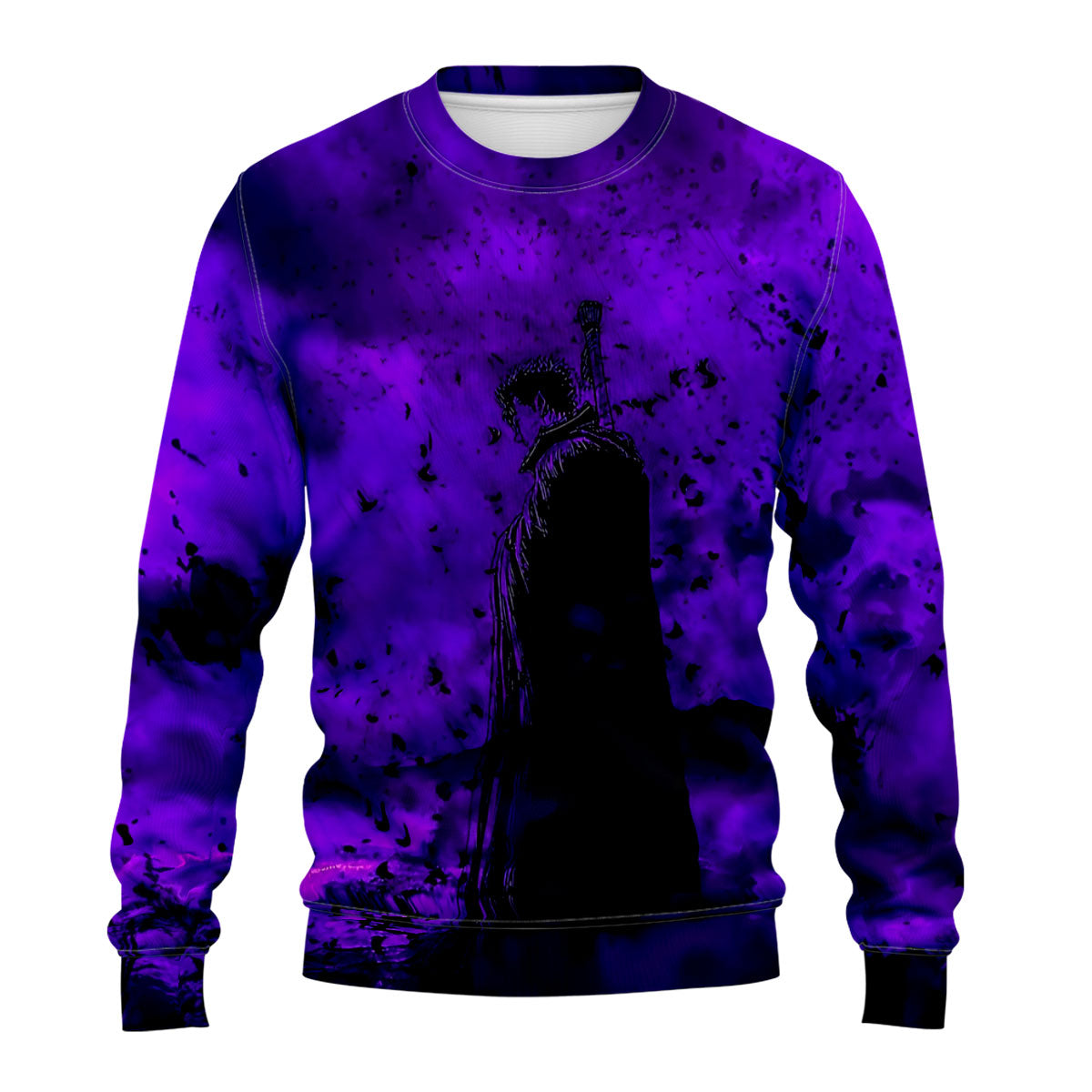 Berserk Guts Purple Mist Anime Apparel