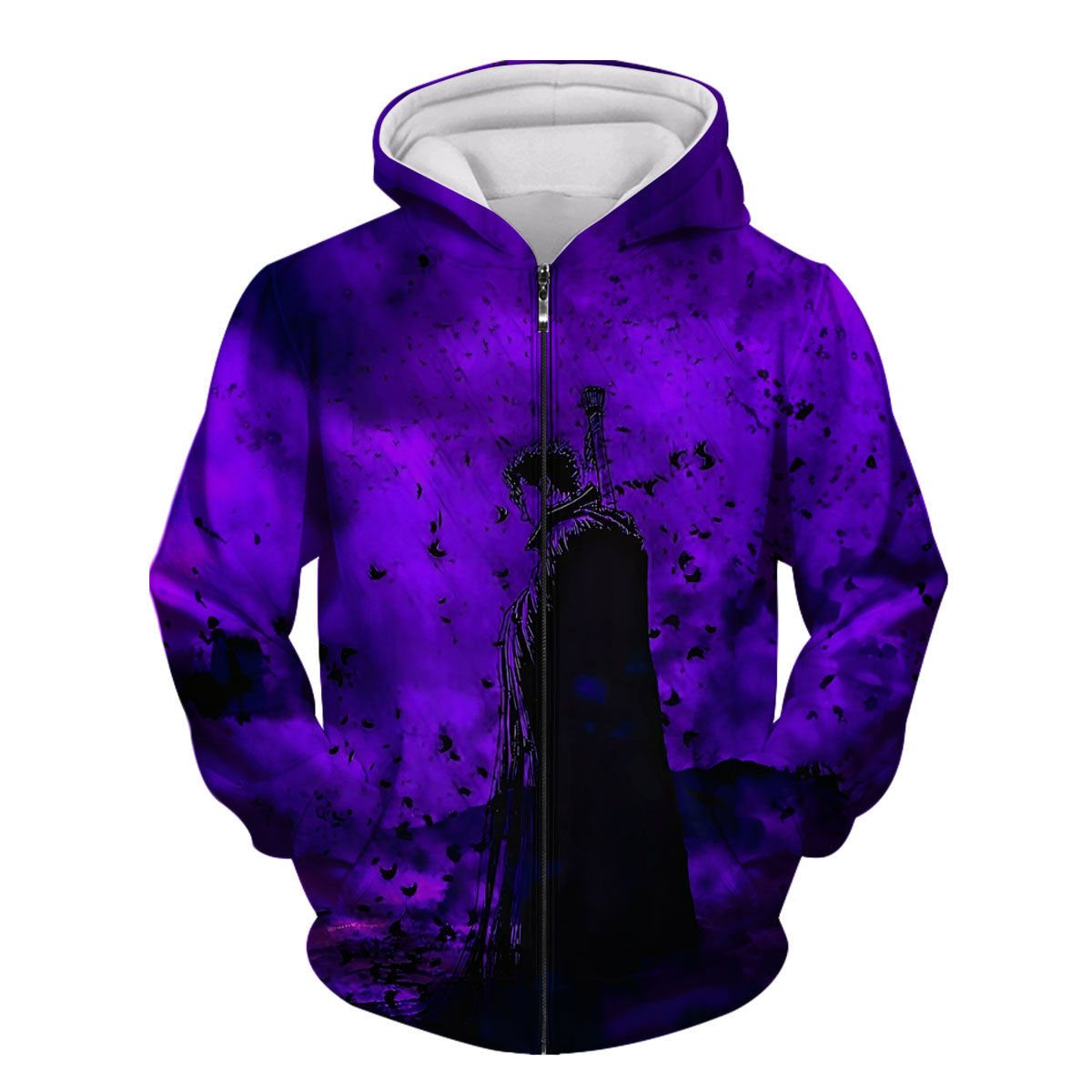 Berserk Guts Purple Mist Anime Apparel