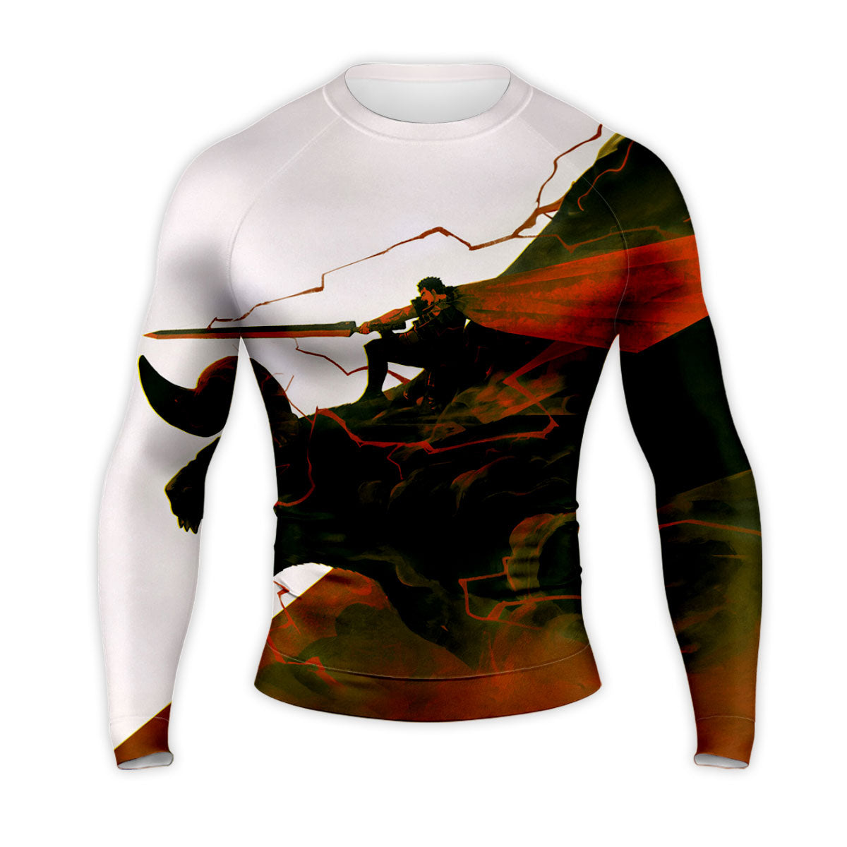 Berserk Guts Riding Demon Beast Anime Apparel