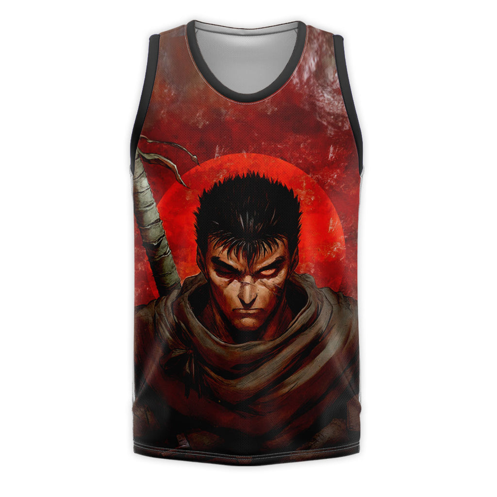 Berserk Guts Serious Sword Stance Anime Apparel