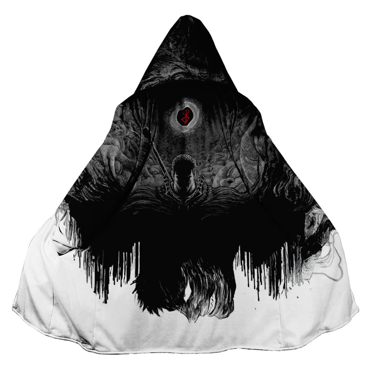 Berserk Guts Shadowed Silhouette Anime Apparel