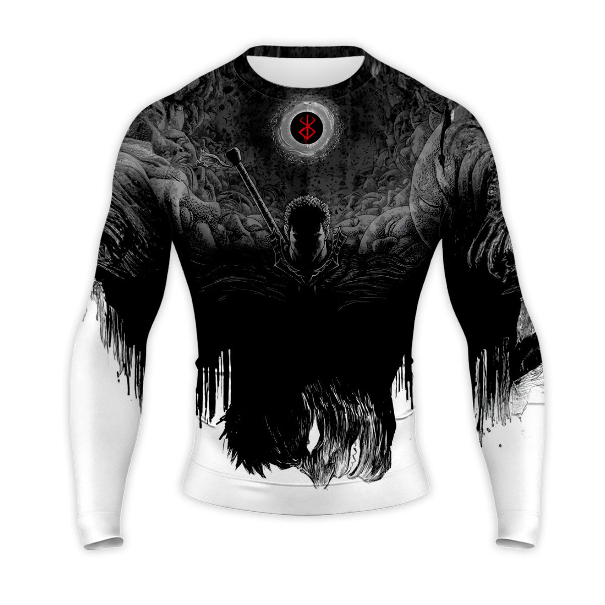 Berserk Guts Shadowed Silhouette Anime Apparel