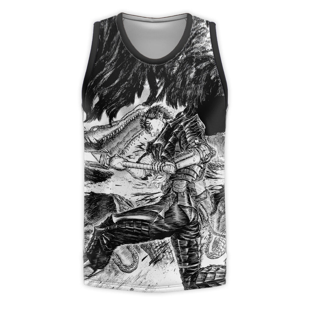 Berserk Guts Slaying Demons Anime Apparel