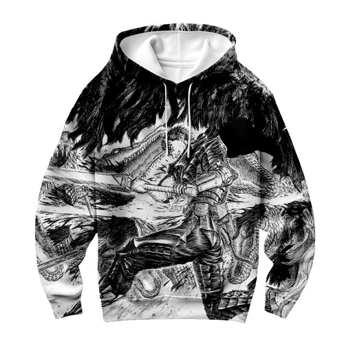 Berserk Guts Slaying Demons Anime Apparel