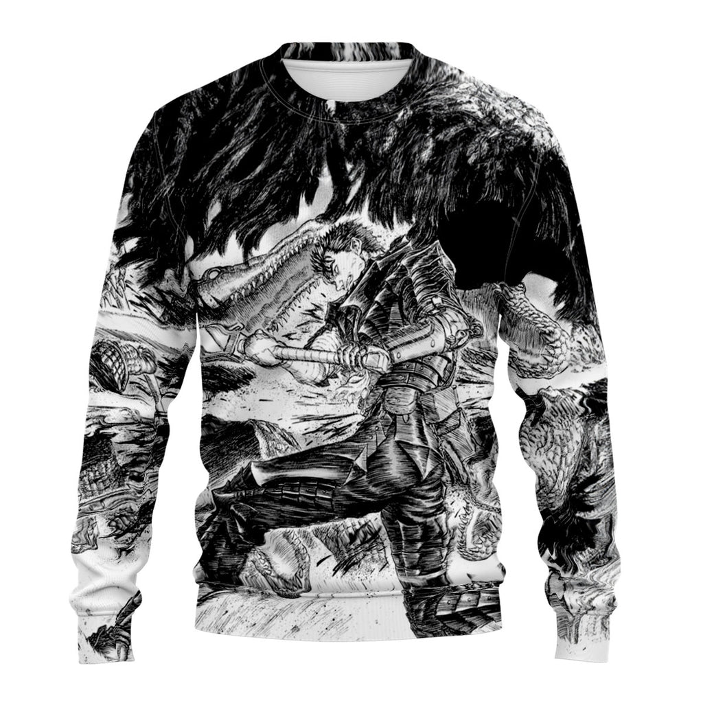 Berserk Guts Slaying Demons Anime Apparel