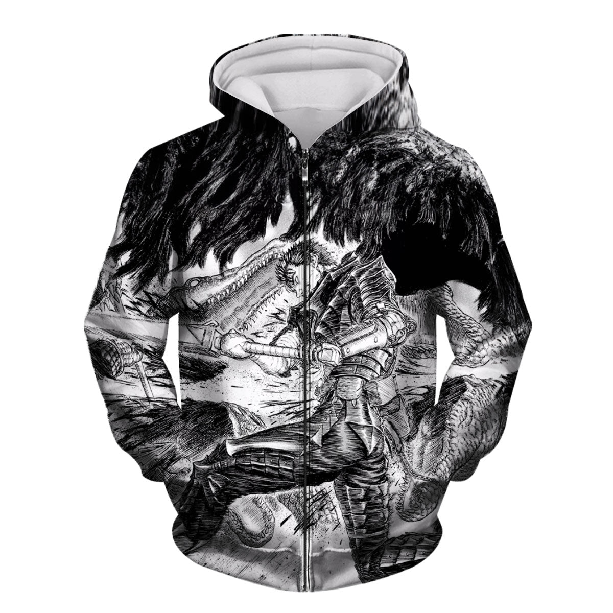 Berserk Guts Slaying Demons Anime Apparel