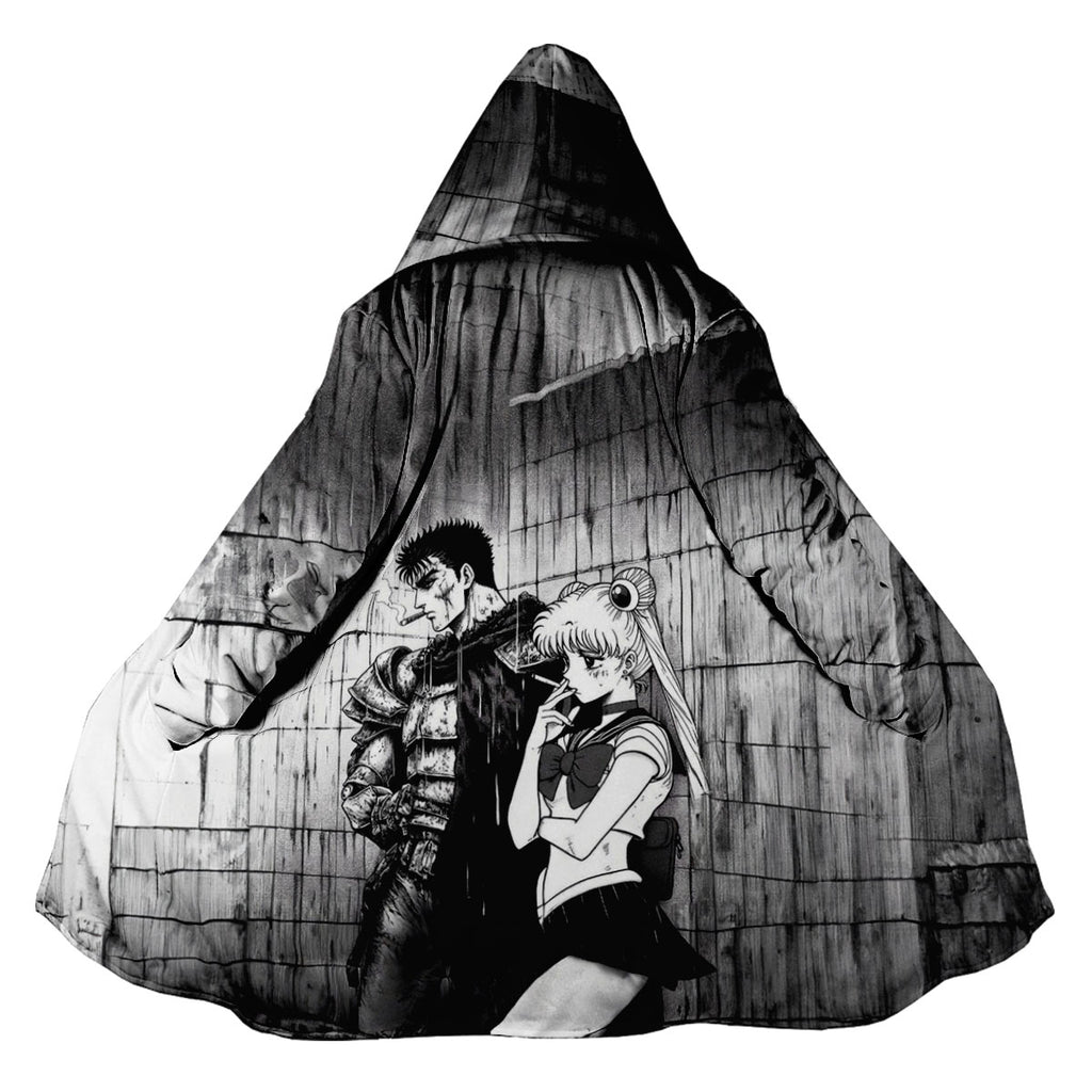 Berserk Guts Smoking Crossover Warrior Anime Apparel