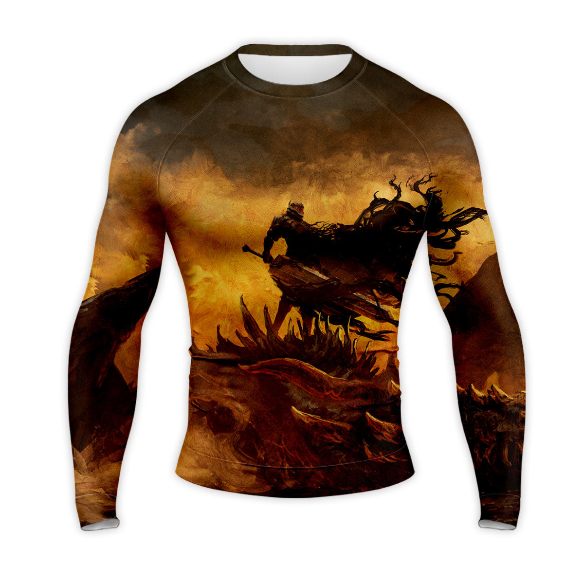 Berserk Guts Standing Giant Dragon Anime Apparel
