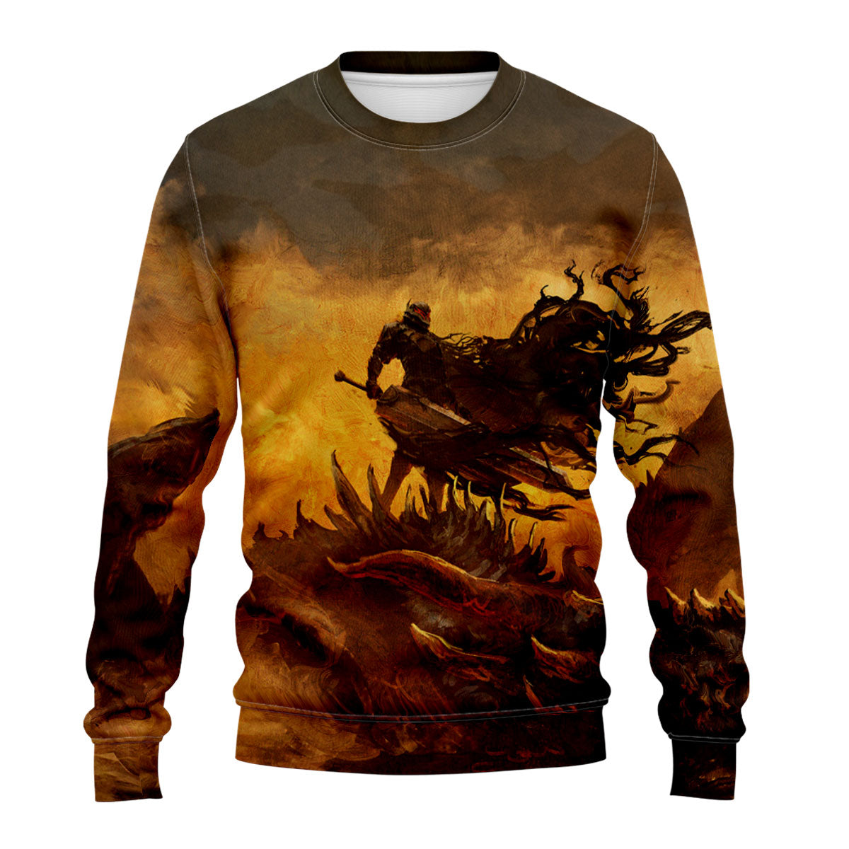 Berserk Guts Standing Giant Dragon Anime Apparel