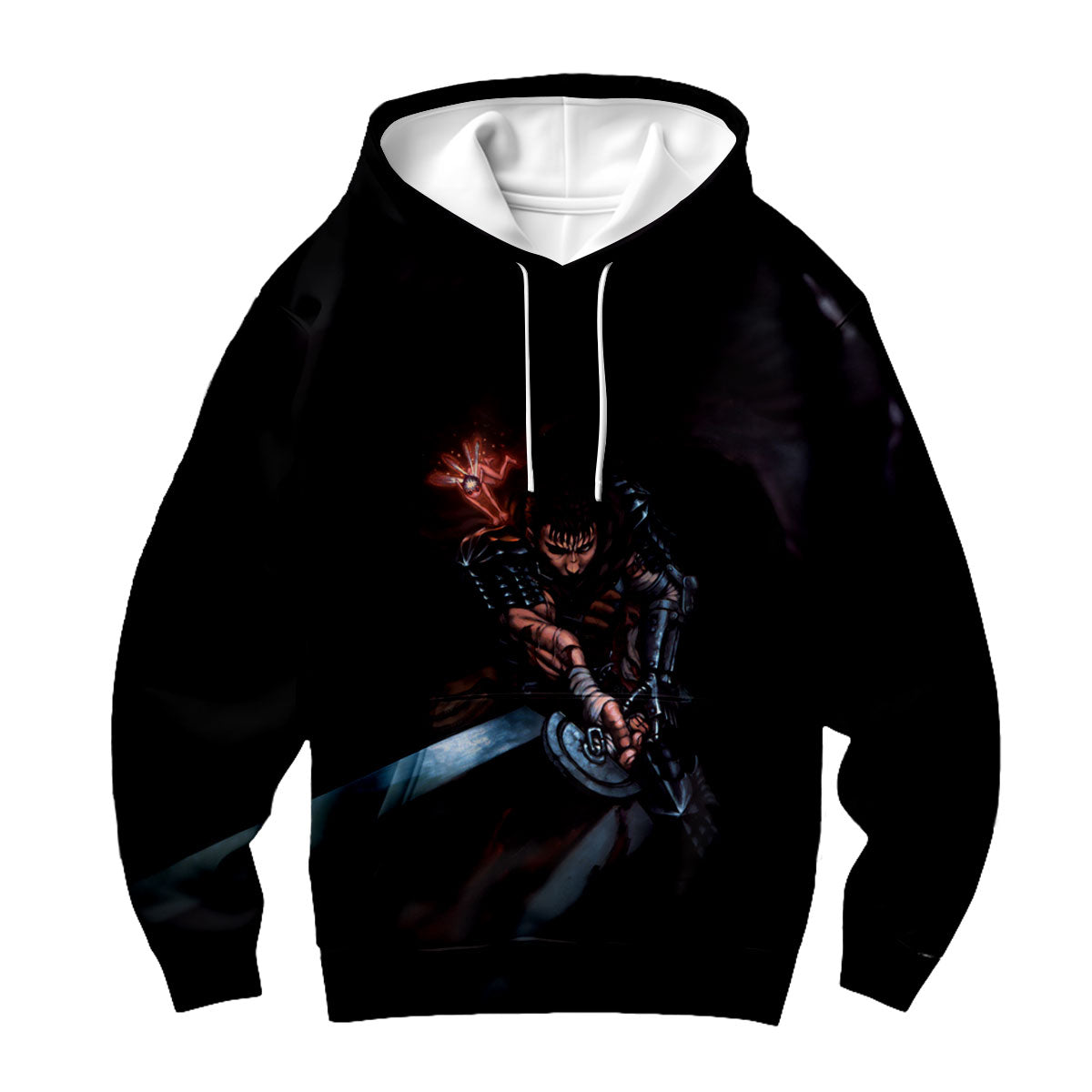 Berserk Guts Swinging Greatsword Anime Apparel
