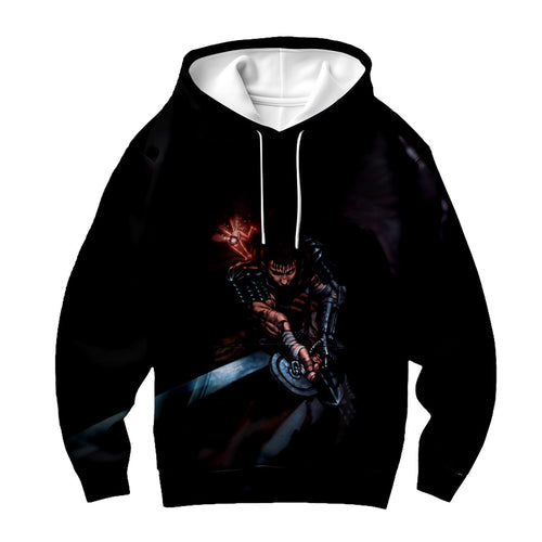Berserk Guts Swinging Greatsword Anime Apparel