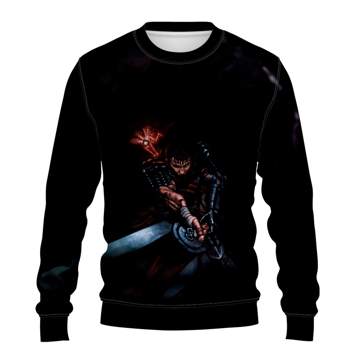 Berserk Guts Swinging Greatsword Anime Apparel