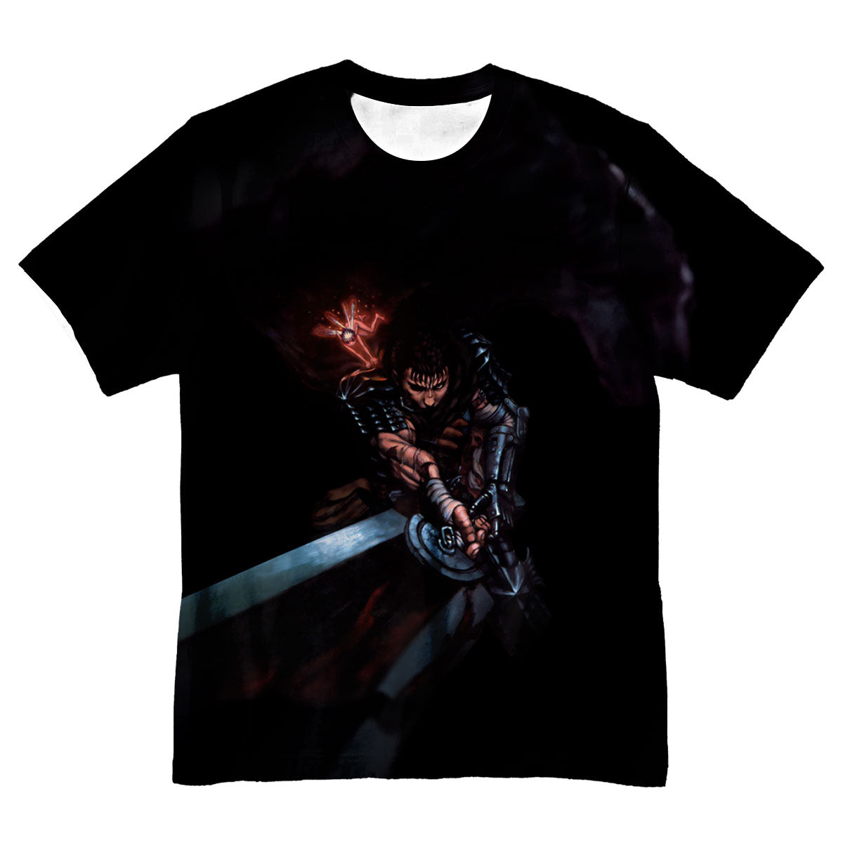 Berserk Guts Swinging Greatsword Anime Apparel