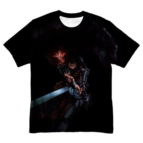 Berserk Guts Swinging Greatsword Anime Apparel