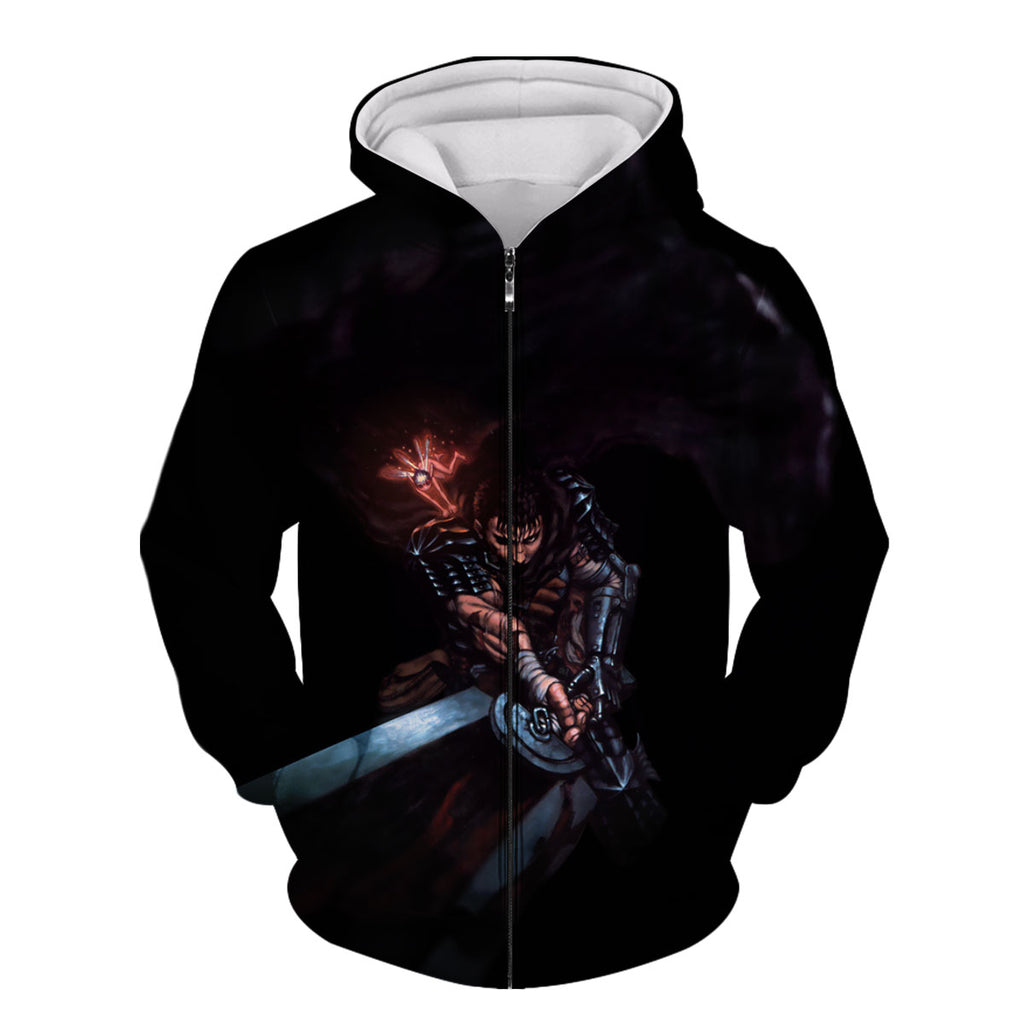 Berserk Guts Swinging Greatsword Anime Apparel