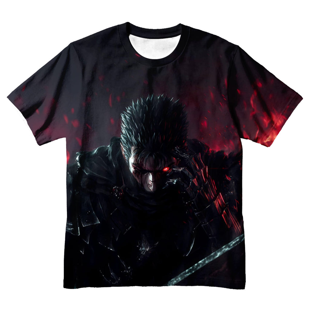 Berserk Guts Sword Contemplation Gaze Anime Apparel
