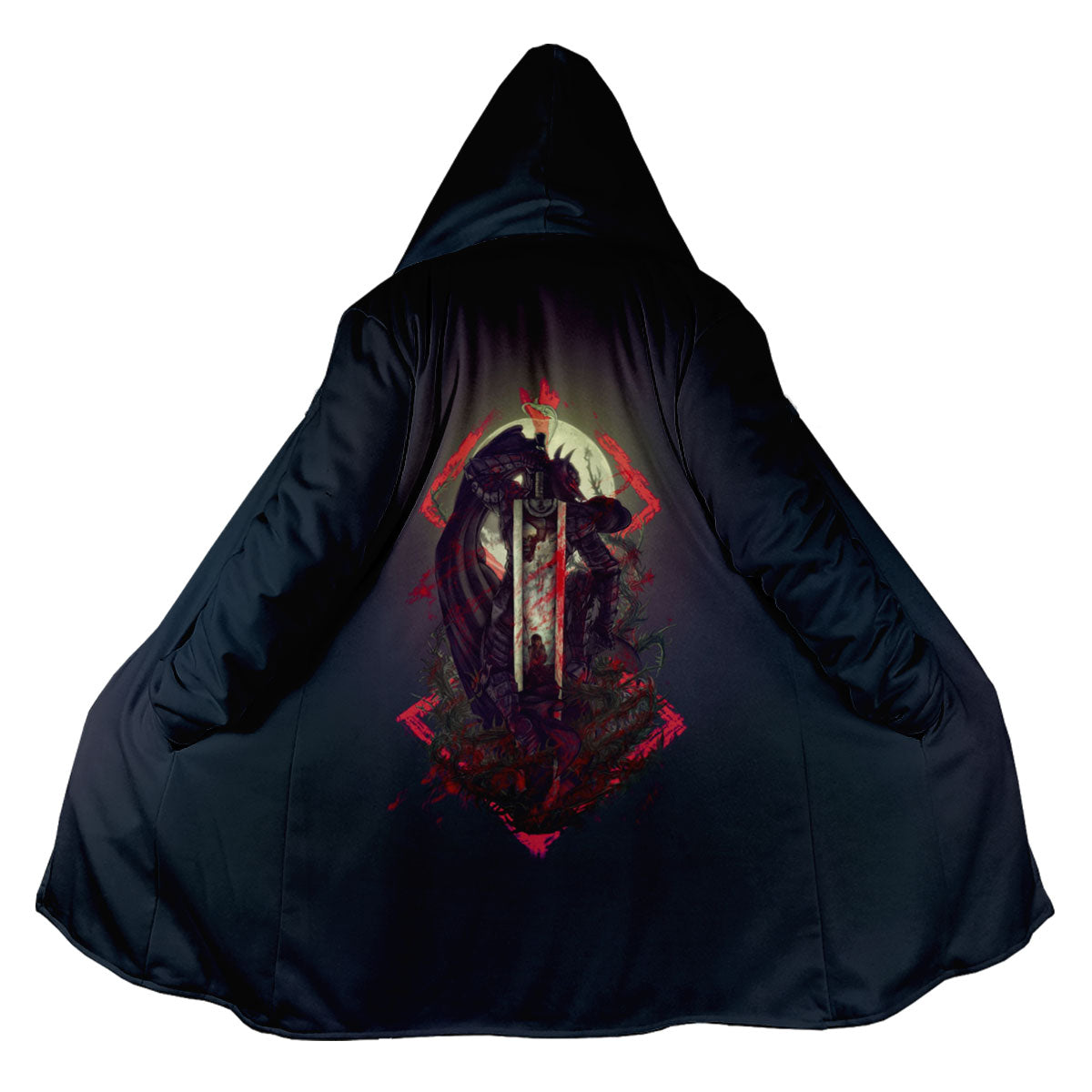 Berserk Guts Sword Silhouette Anime Apparel
