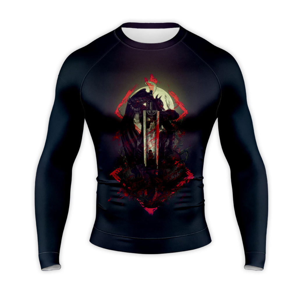 Berserk Guts Sword Silhouette Anime Apparel