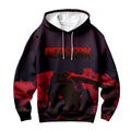 Berserk Guts Sword-Wielding Silhouette Anime Apparel