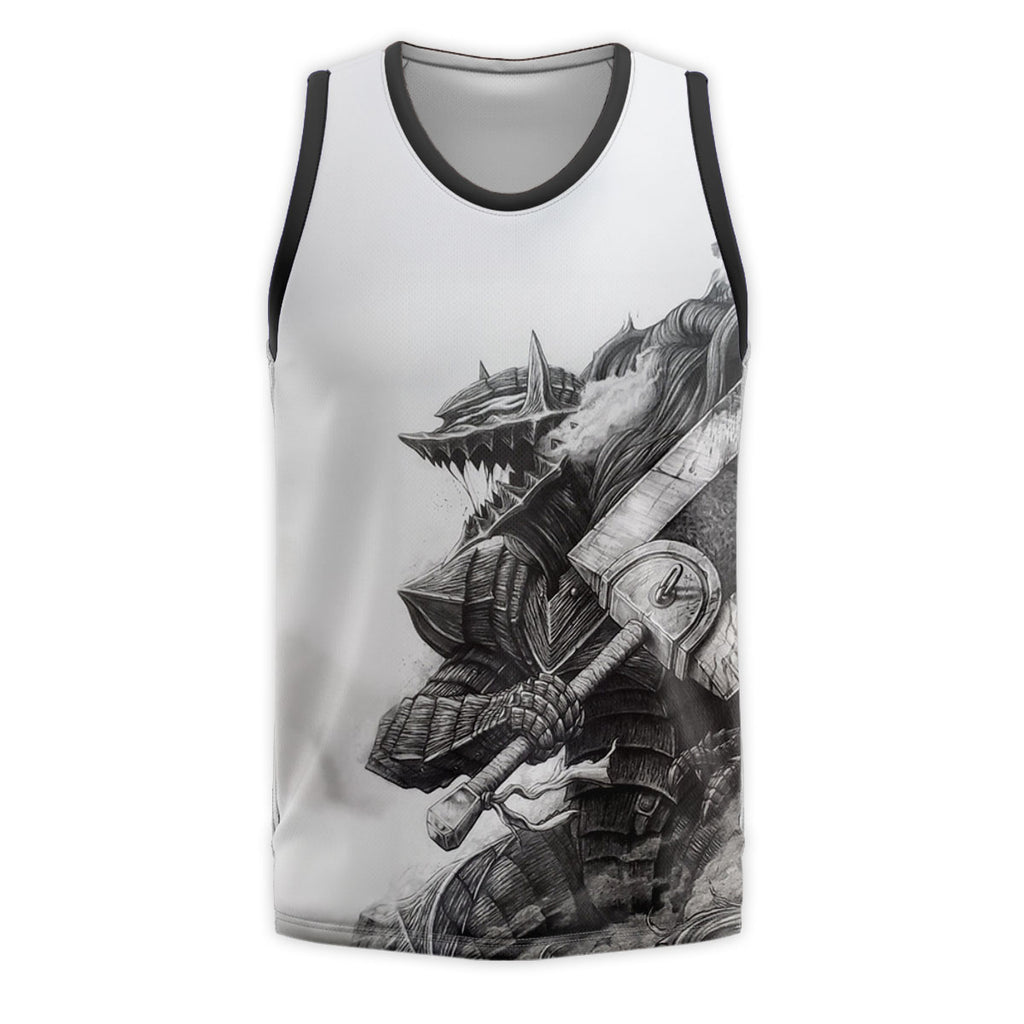 Berserk Guts Wielding Greatsword Anime Apparel