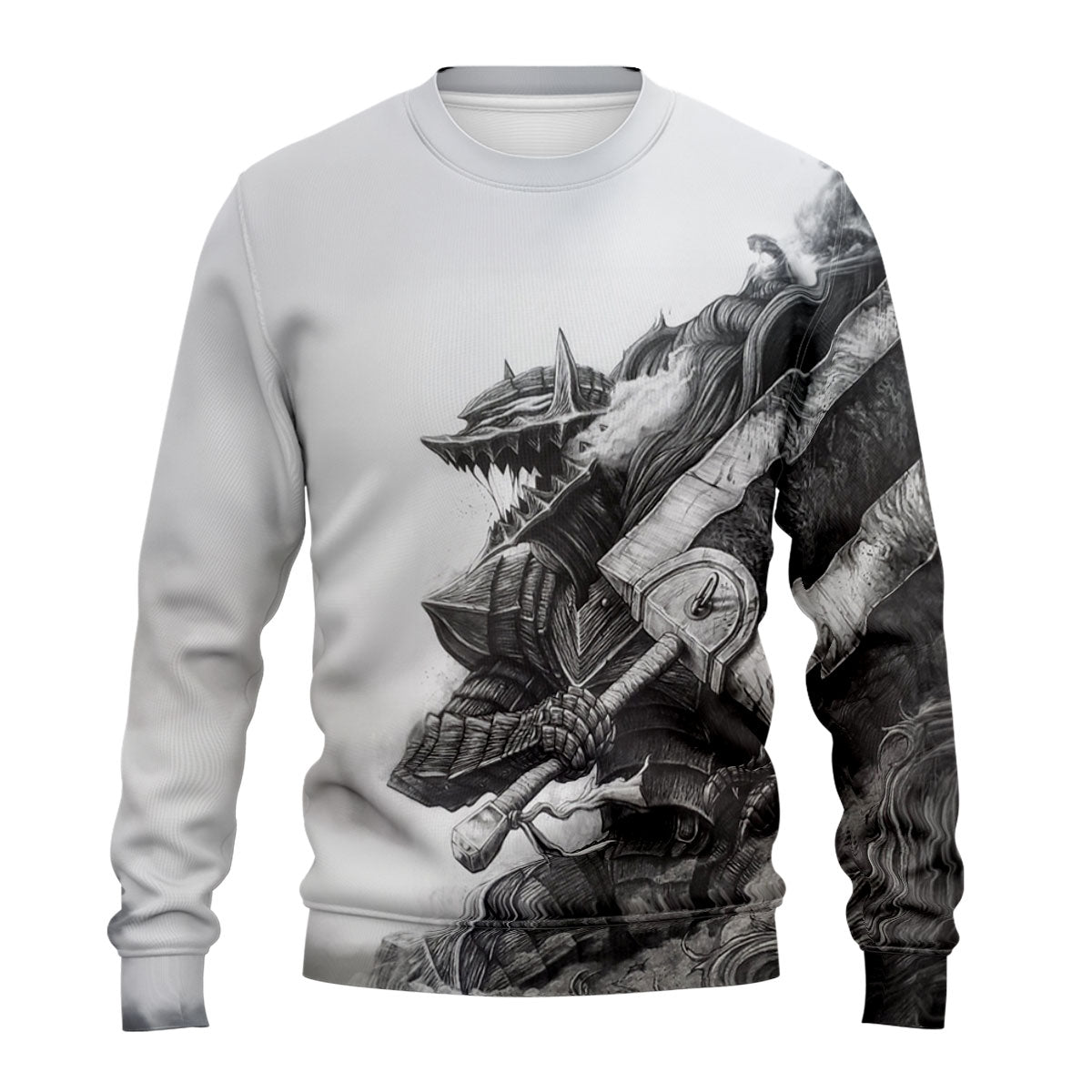Berserk Guts Wielding Greatsword Anime Apparel