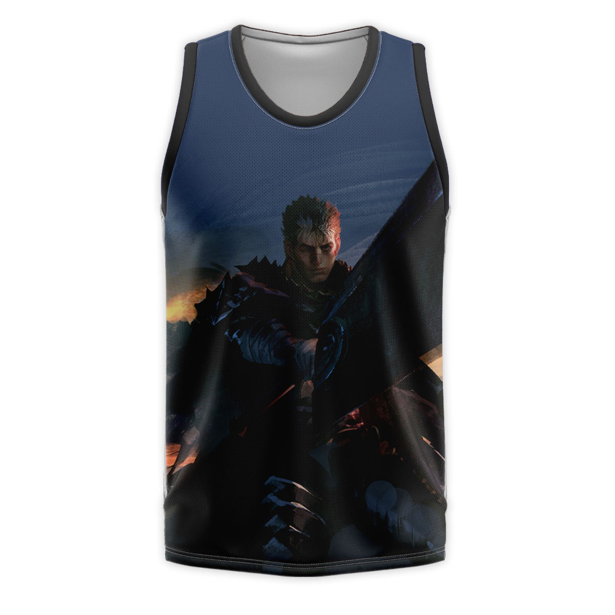 Berserk Guts Wielding Greatsword Forward Anime Apparel