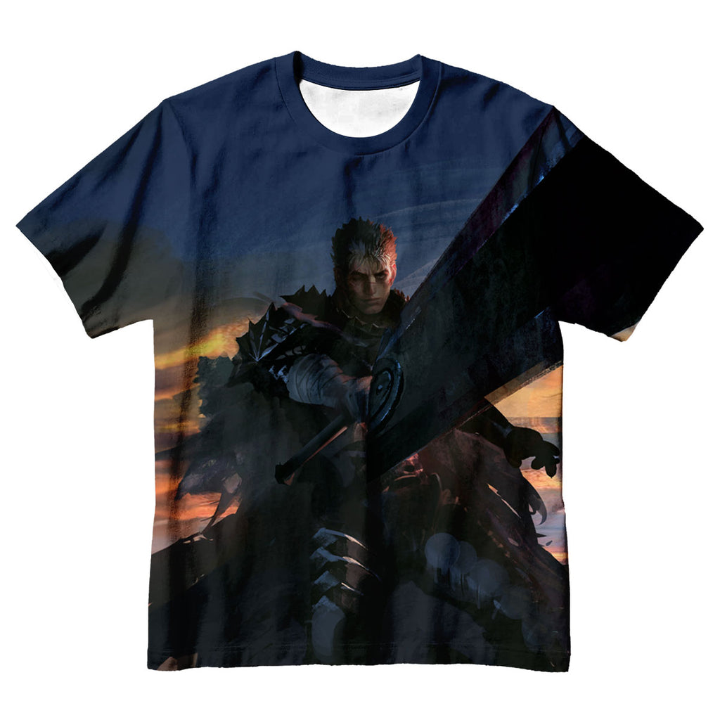 Berserk Guts Wielding Greatsword Forward Anime Apparel