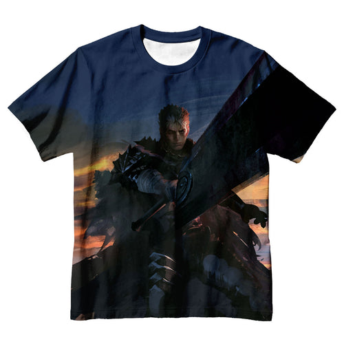 Berserk Guts Wielding Greatsword Forward Anime Apparel