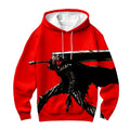 Berserk Guts Wielding Greatsword In Battle Anime Apparel
