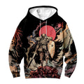 Berserker Skeleton Knight On Bone Pile Anime Apparel