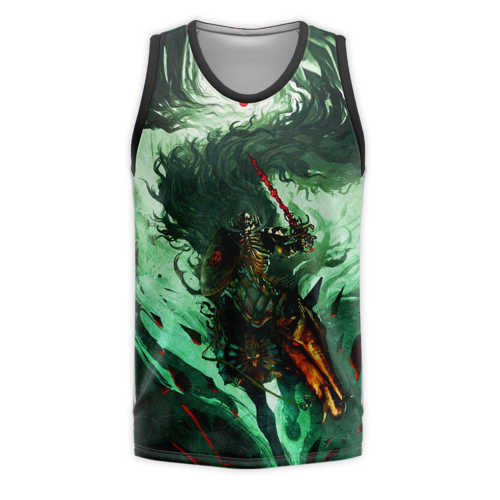 Berserker Skeleton Knight Riding Chaos Anime Apparel