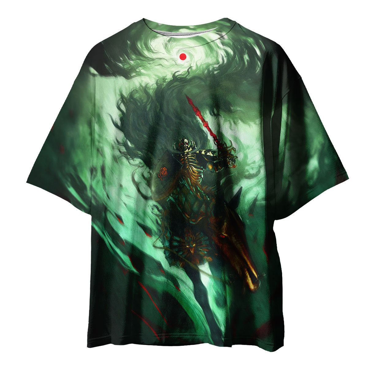 Berserker Skeleton Knight Riding Horse Anime Apparel