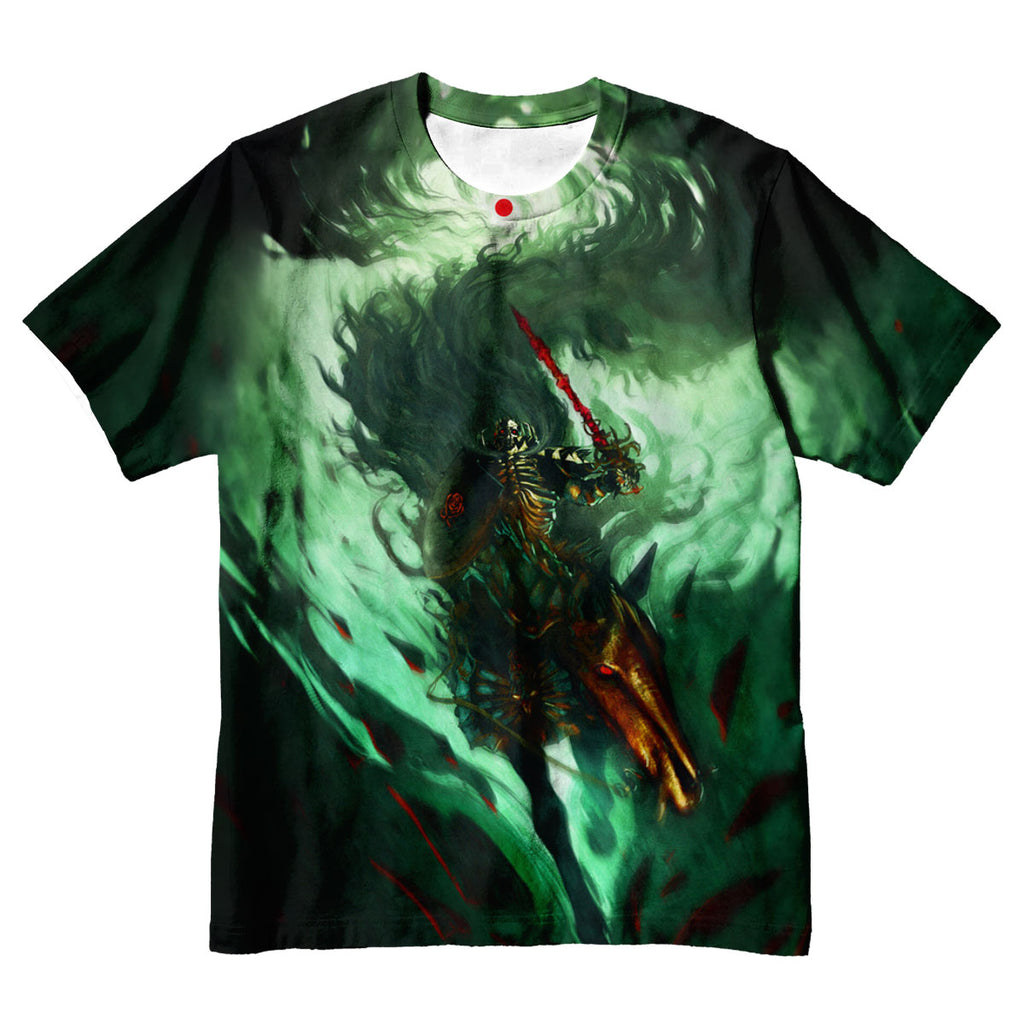 Berserker Skeleton Knight Riding Horse Anime Apparel
