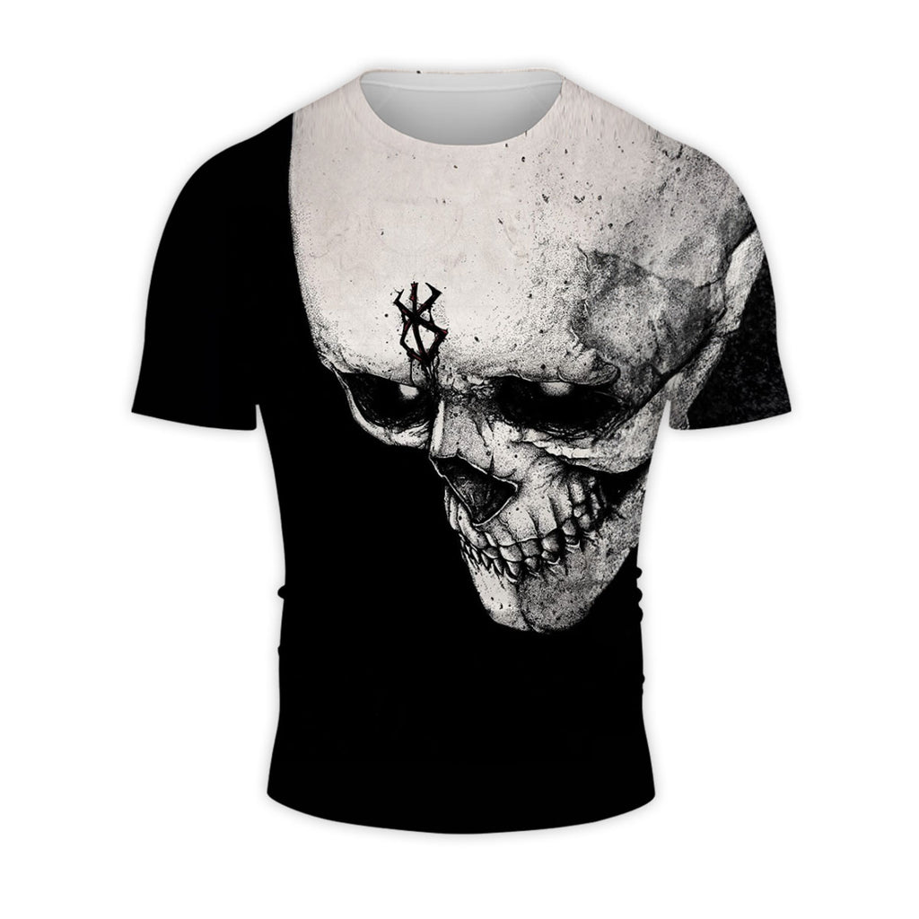 Berserker Skeleton Knight Scorched Face Anime Apparel