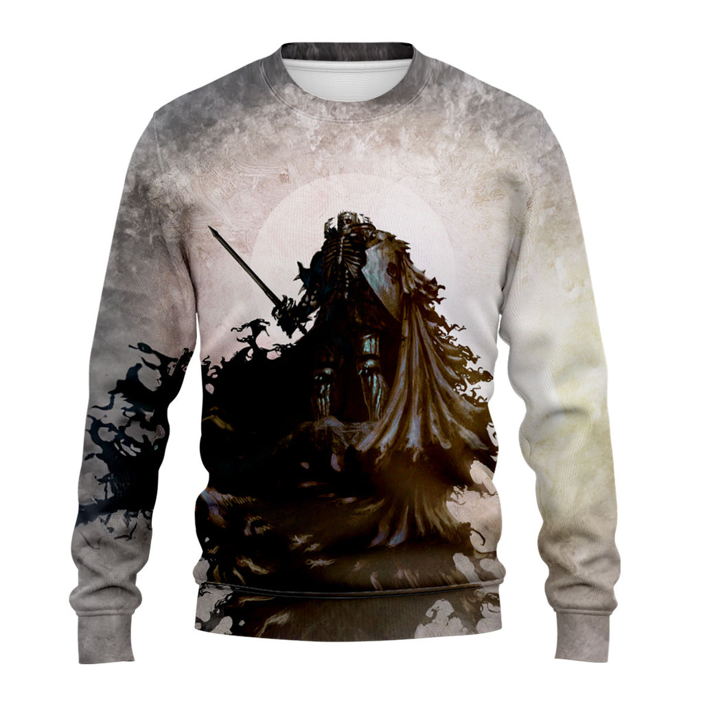 Berserker Skeleton Knight Sword Anime Apparel
